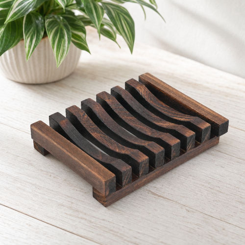 Bamboo Wood Soap Dish